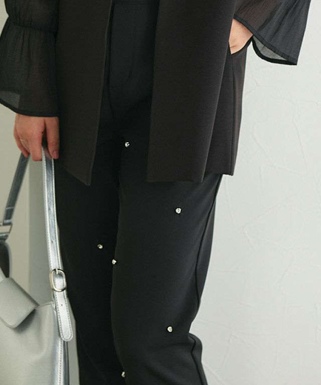 166cm / ビジュー / ブラック / M