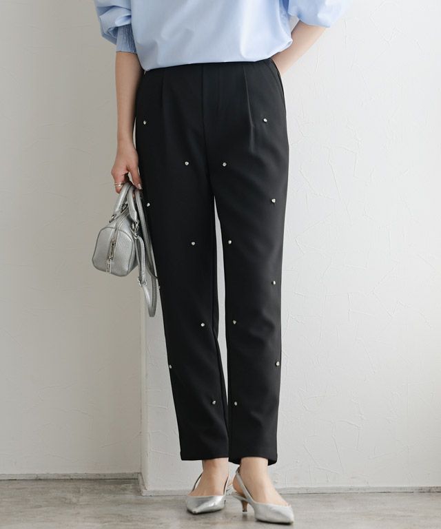 167cm / ビジュー / ブラック / M