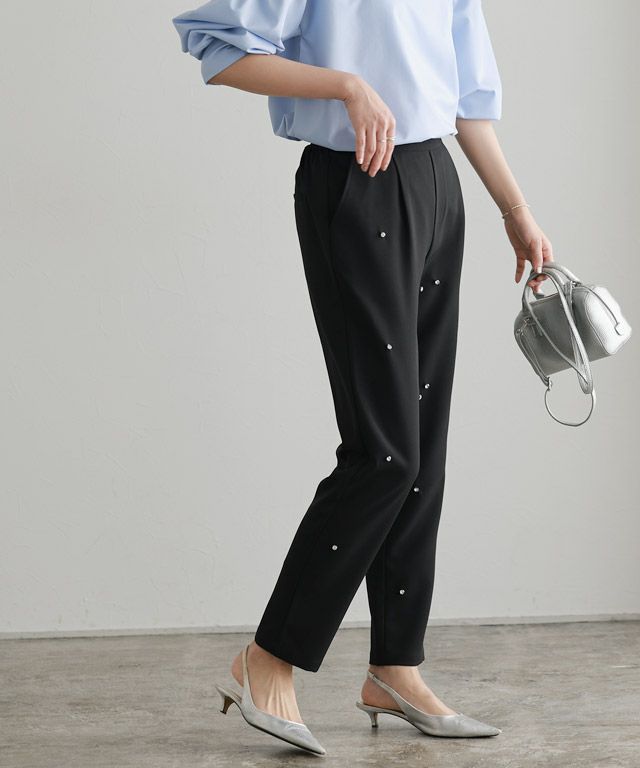 167cm / ビジュー / ブラック / M