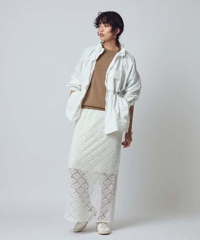 166cm / オフホワイト / M