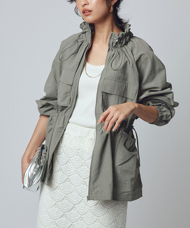 166cm / ライトカーキ / M