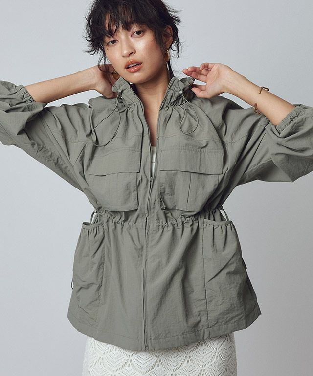 166cm / ライトカーキ / M