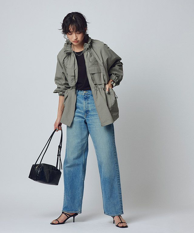 166cm / ライトカーキ / M