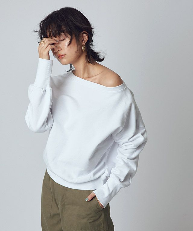 166cm / オフホワイト / M