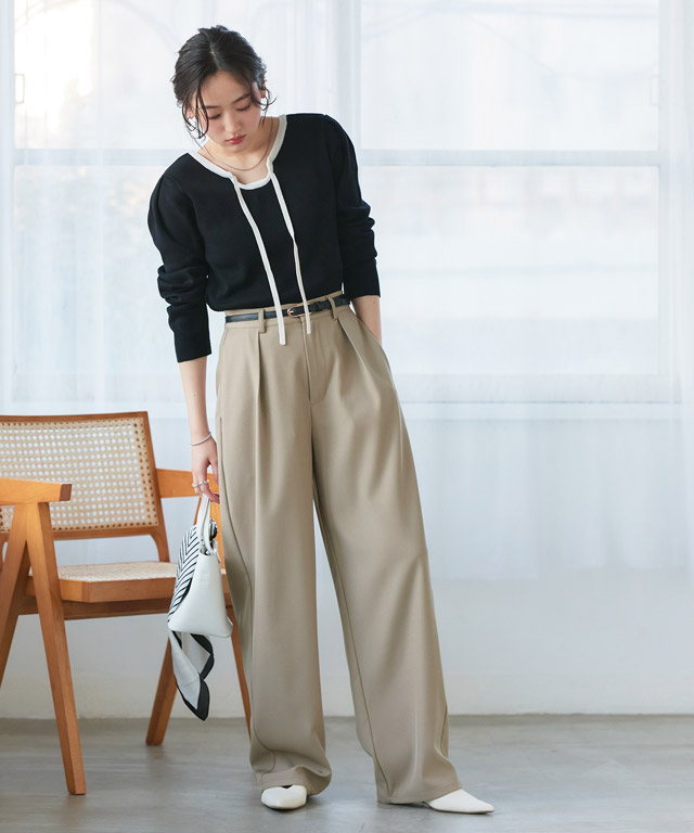 163cm / ベージュ / TM