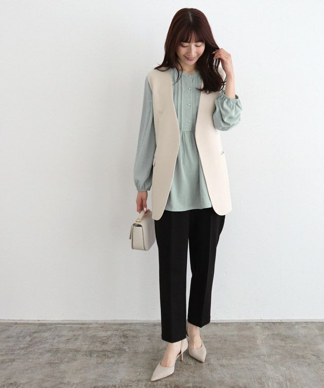 163cm / グレイッシュミント / M