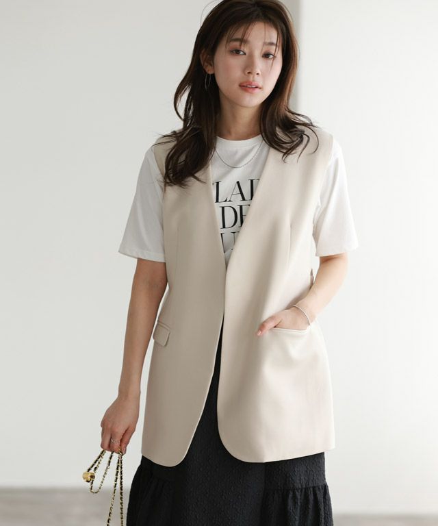 166cm / グレージュ / M