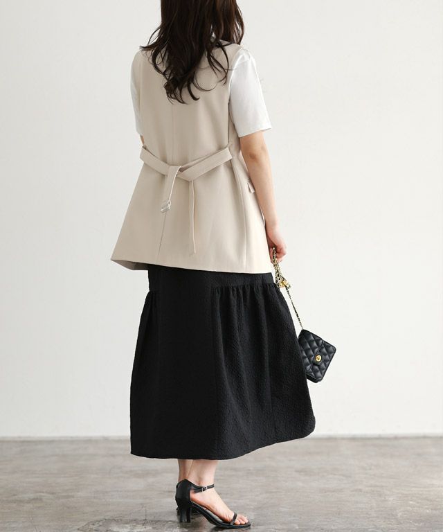 166cm / グレージュ / M