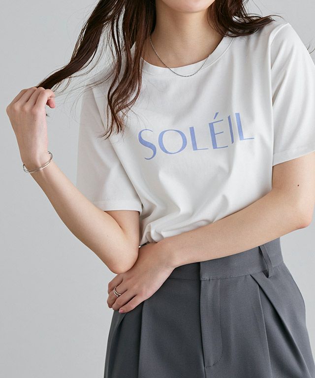 163cm / B / オフホワイト×ラベンダーブルー / M