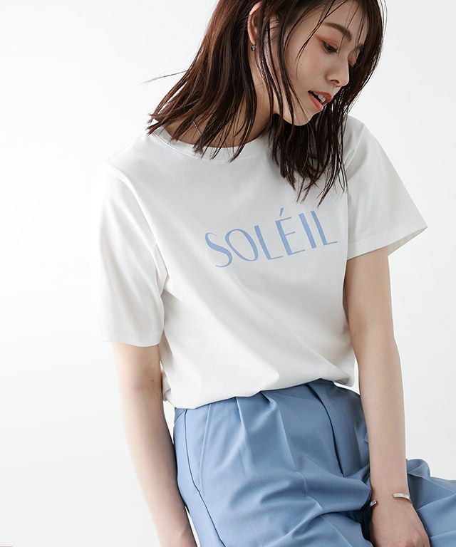 167cm / B / オフホワイト×ラベンダーブルー / M