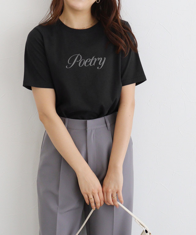 165cm / B / オフホワイト×チャコール / M