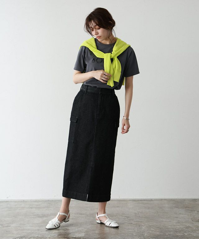 167cm / B / チャコール×ブラック / M