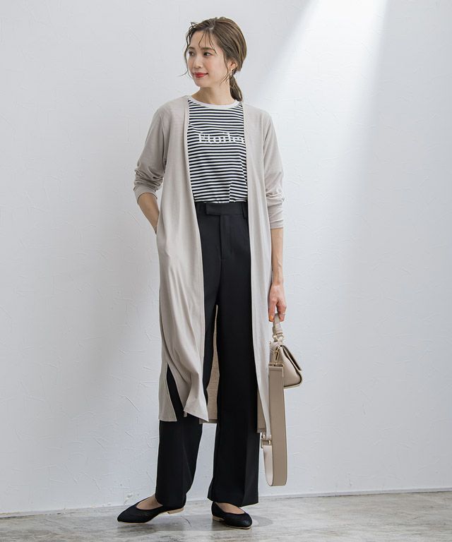 165cm / A / ボーダー×オフホワイト / M