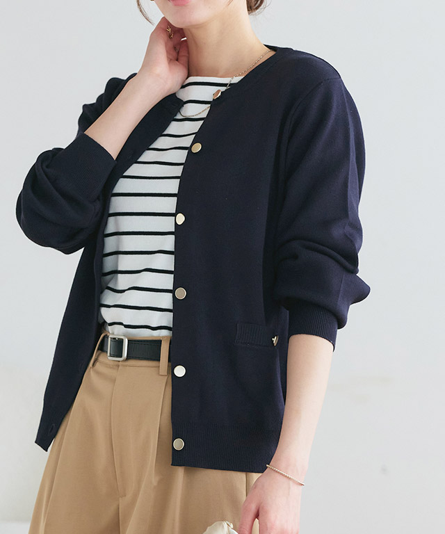 167cm / パール / ダークネイビー / M