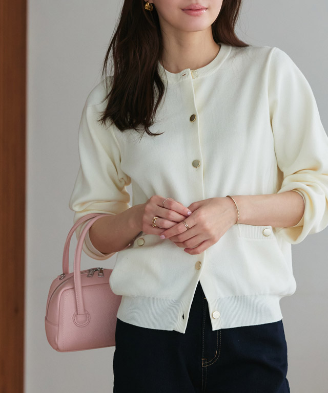 157cm / パール / オフホワイト / M