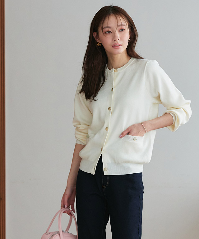 157cm / パール / オフホワイト / M