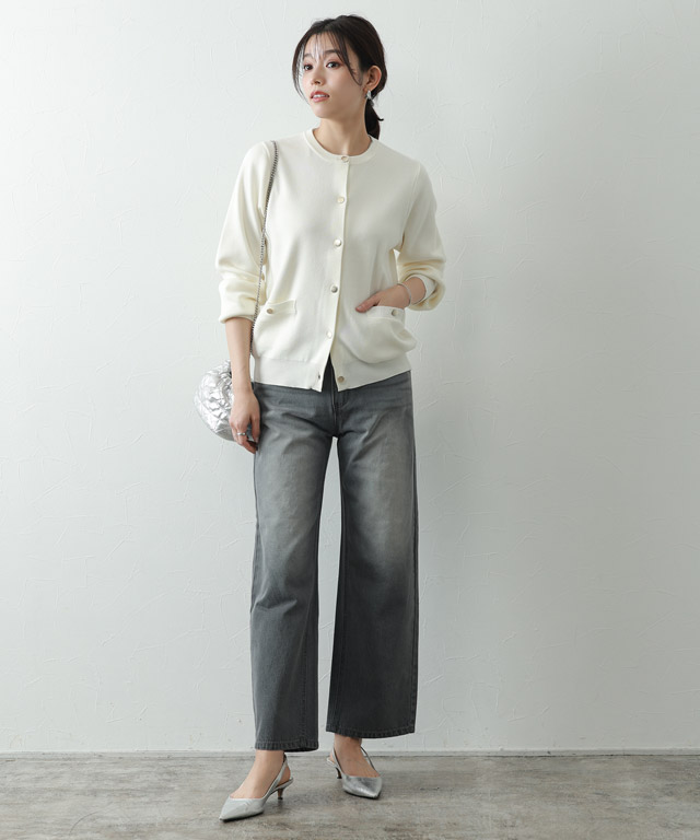 167cm / ゴールド / ライトブルー / M