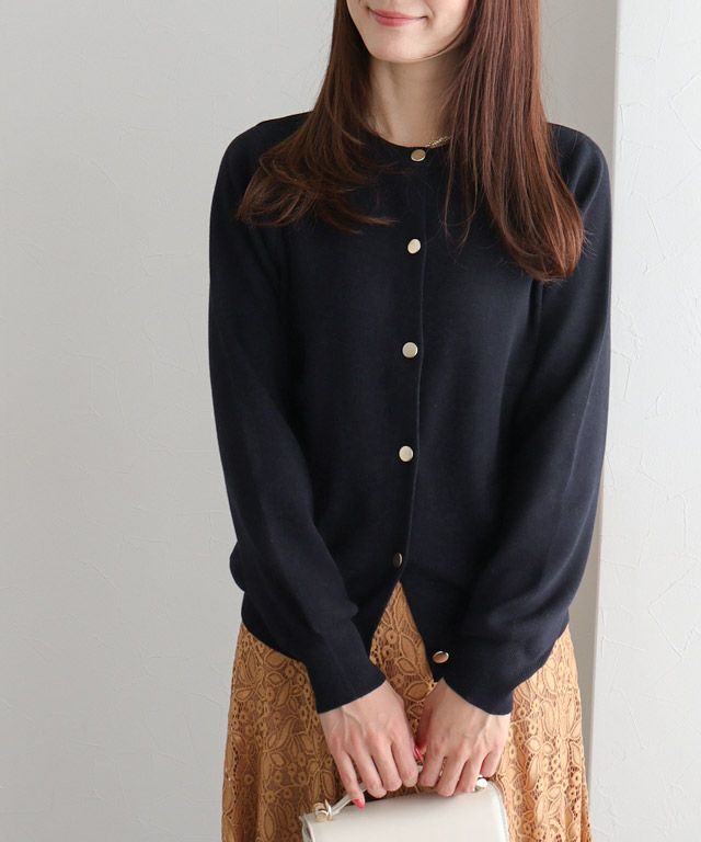 163cm / ゴールド / ダークネイビー / M