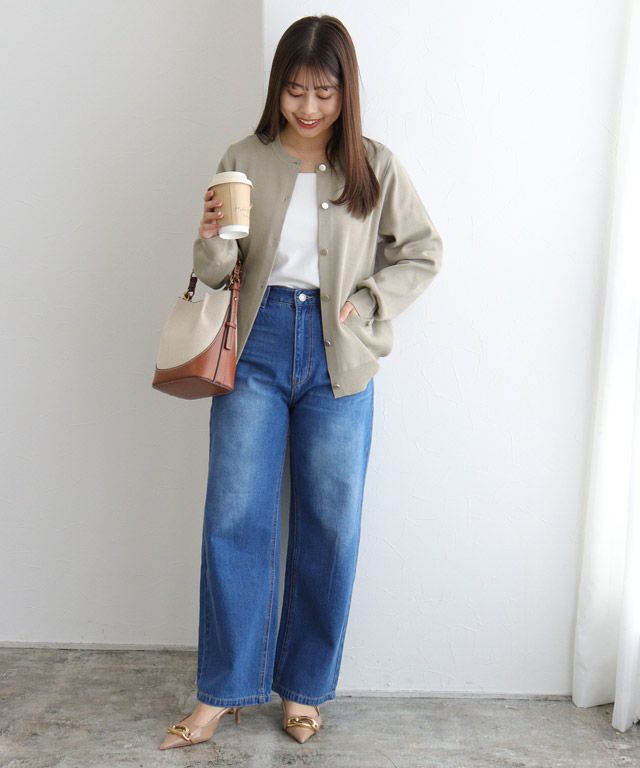 150cm / ゴールド / グレージュ / M