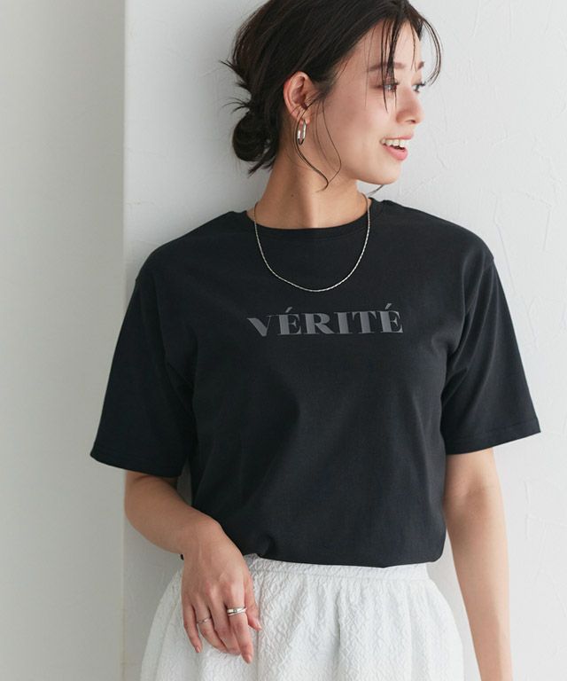 イージーケア】オーバーサイズロゴTシャツ ◇送料無料 【Pierrot