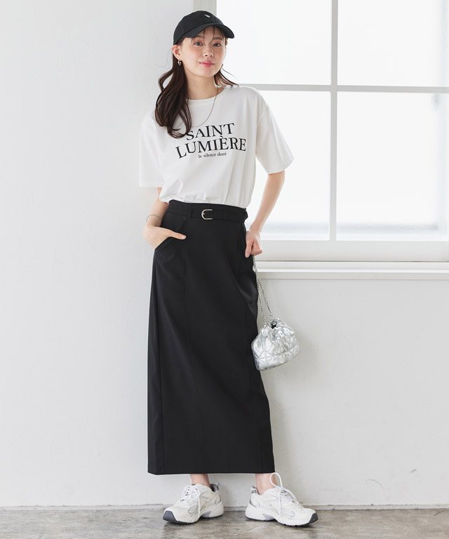 166cm / A / オフホワイト×シルバー / M