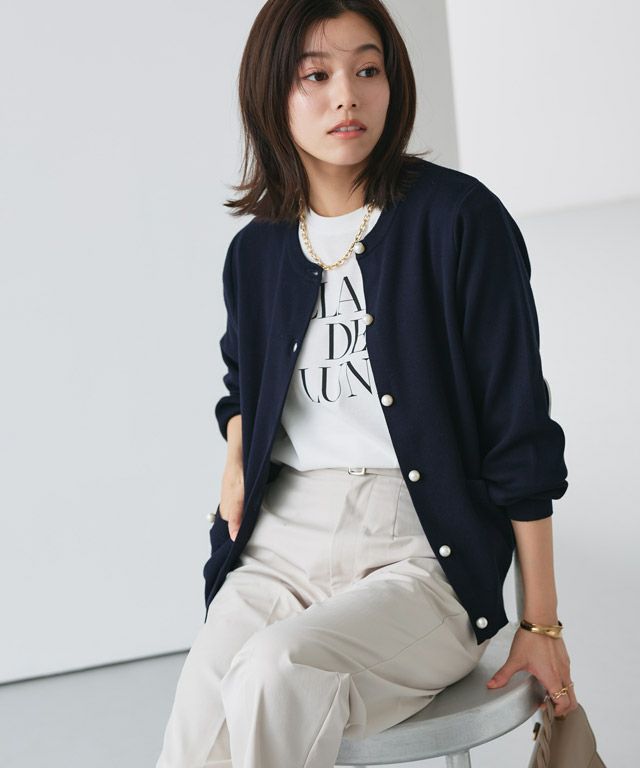 167cm / B / オフホワイト×ブラック / M