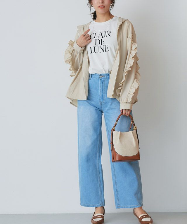 167cm / B / オフホワイト×ブラック / M