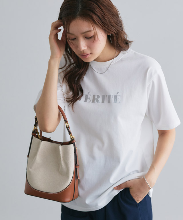 167cm / B / オフホワイト×ブラック / M