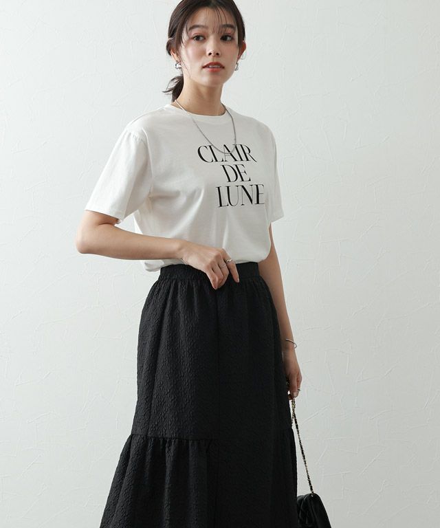 167cm / B / オフホワイト×ブラック / M