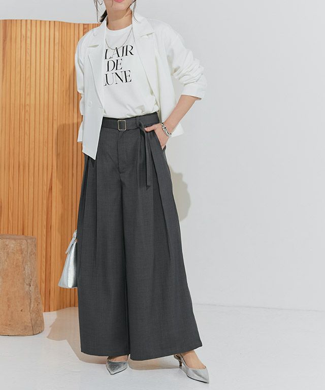 167cm / 杢チャコール / M