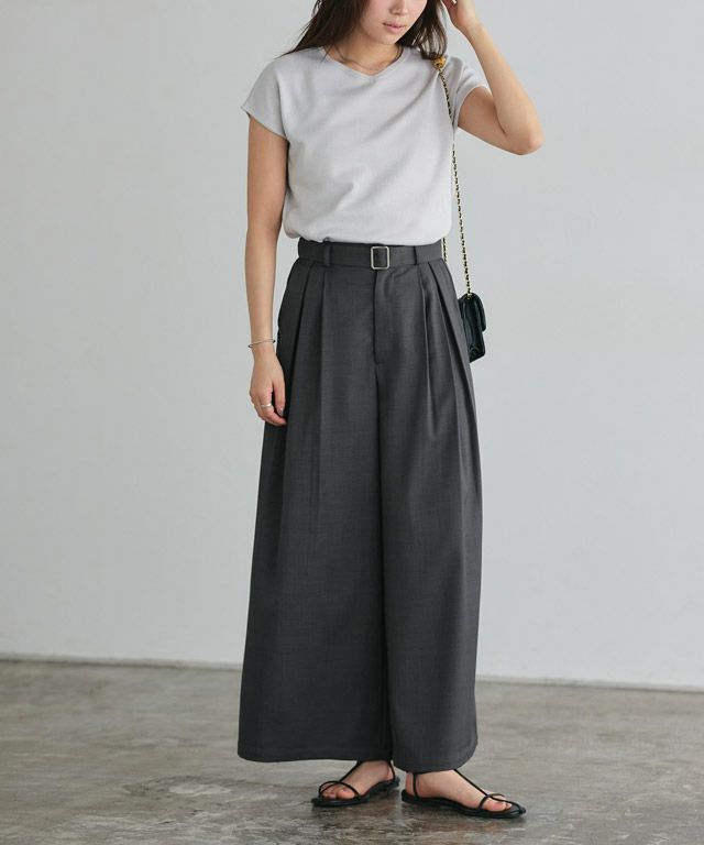 166cm / 杢チャコール / M