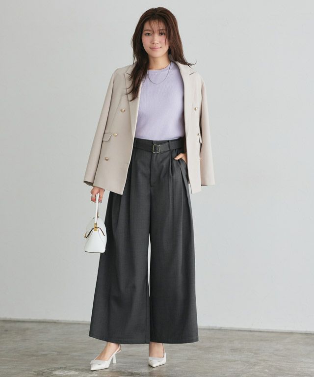 166cm / 杢チャコール / M