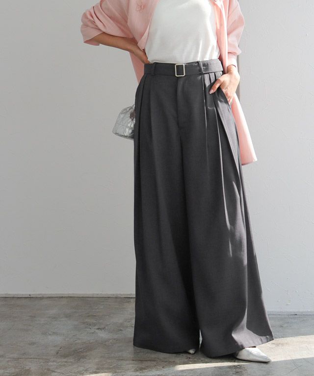 157cm / 杢チャコール / M