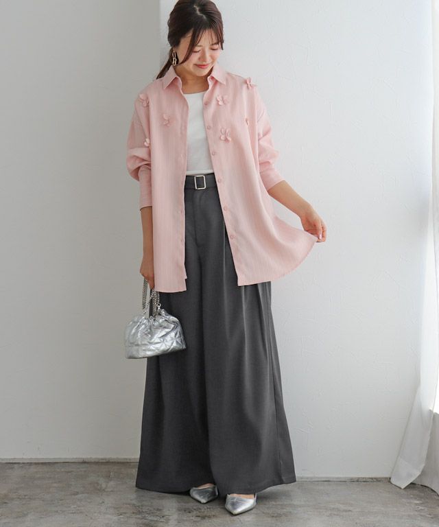 157cm / 杢チャコール / M