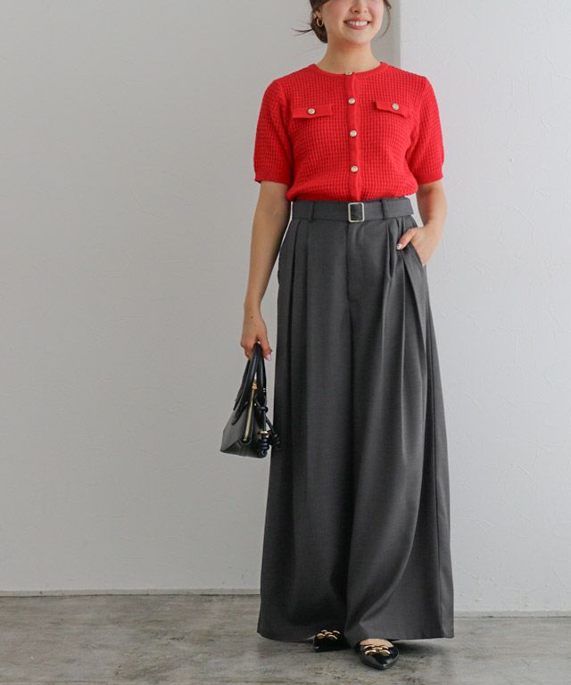 157cm / 杢チャコール / M