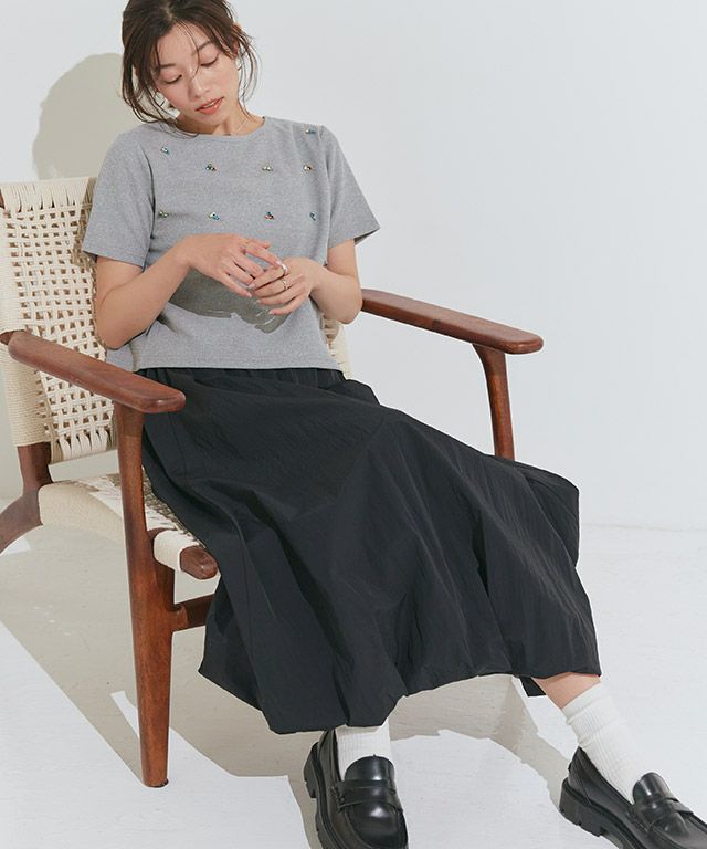 167cm / 杢グレー / M