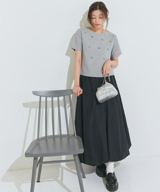 167cm / 杢グレー / M