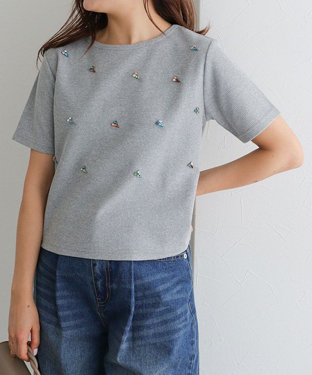 157cm / 杢グレー / M