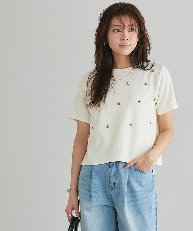 166cm / アイボリー / M