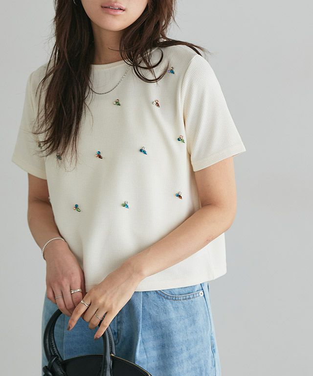 166cm / アイボリー / M