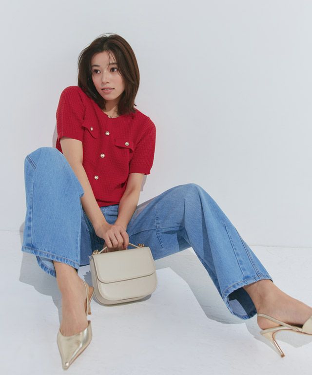 167cm / レッド / M