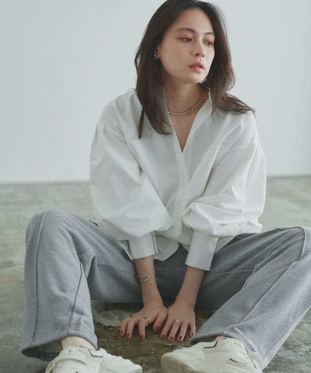 168cm / オフホワイト / L