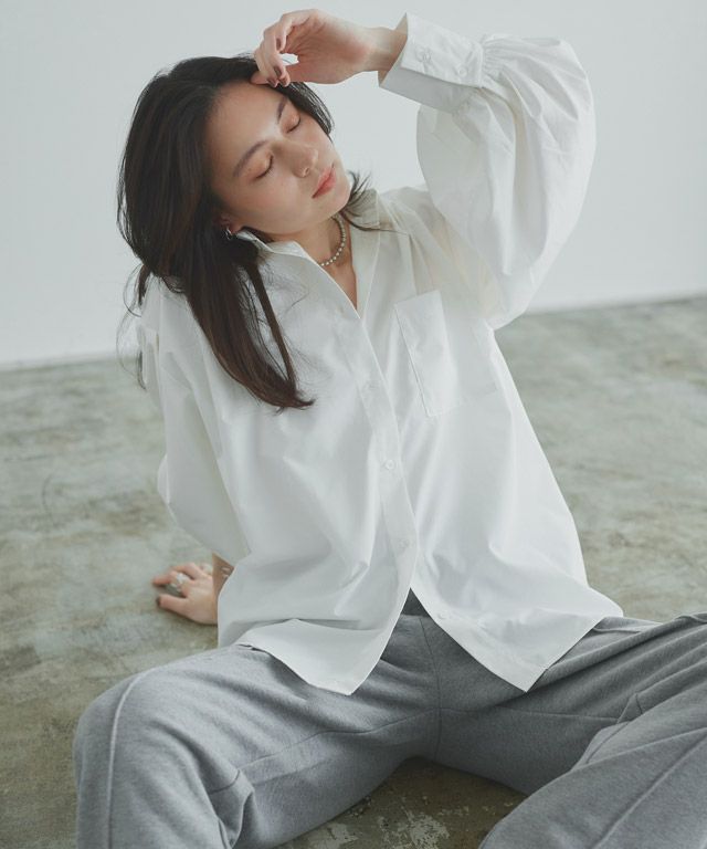 168cm / オフホワイト / L