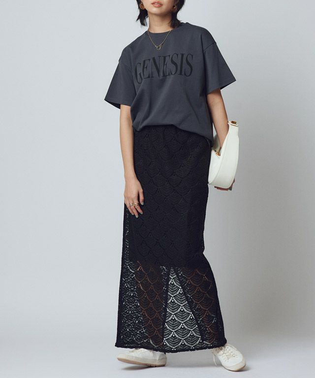 166cm / チャコール×ブラック / M