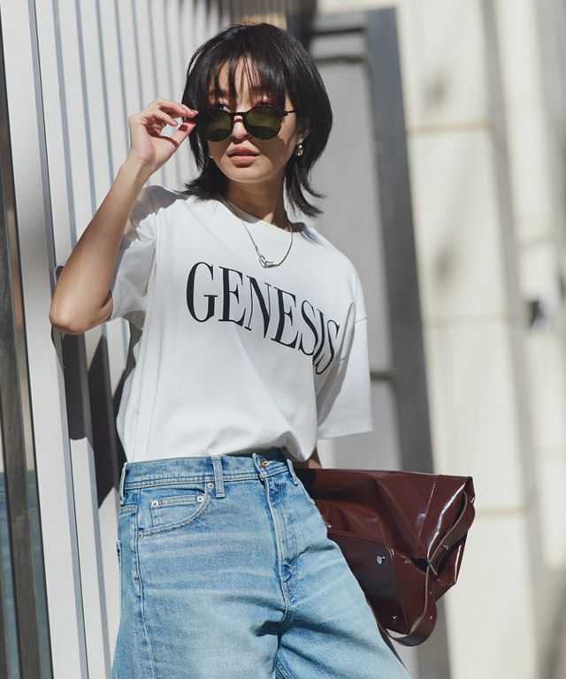 166cm / オフホワイト×ブラック / M