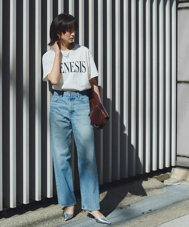 166cm / オフホワイト×ブラック / M