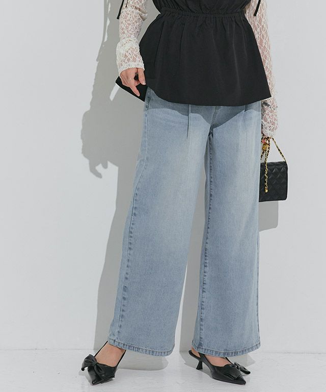 167cm / サックス / M