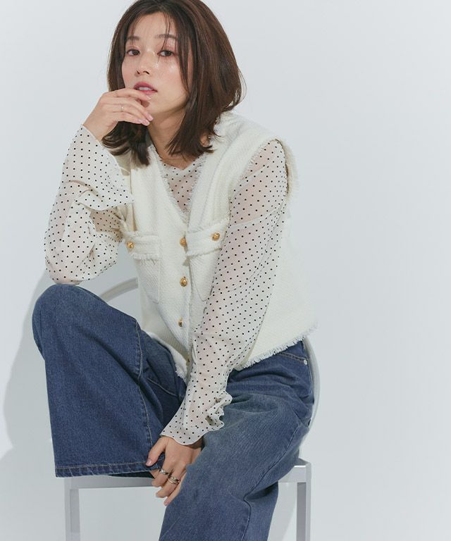 167cm / ブルー / M