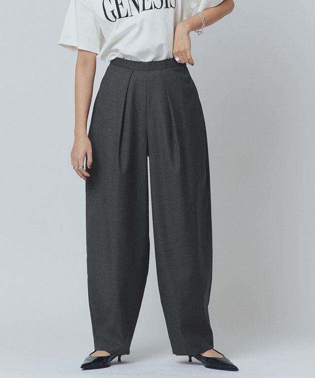 166cm / 杢チャコール / M