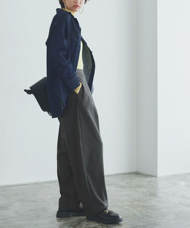 166cm / 杢チャコール / M